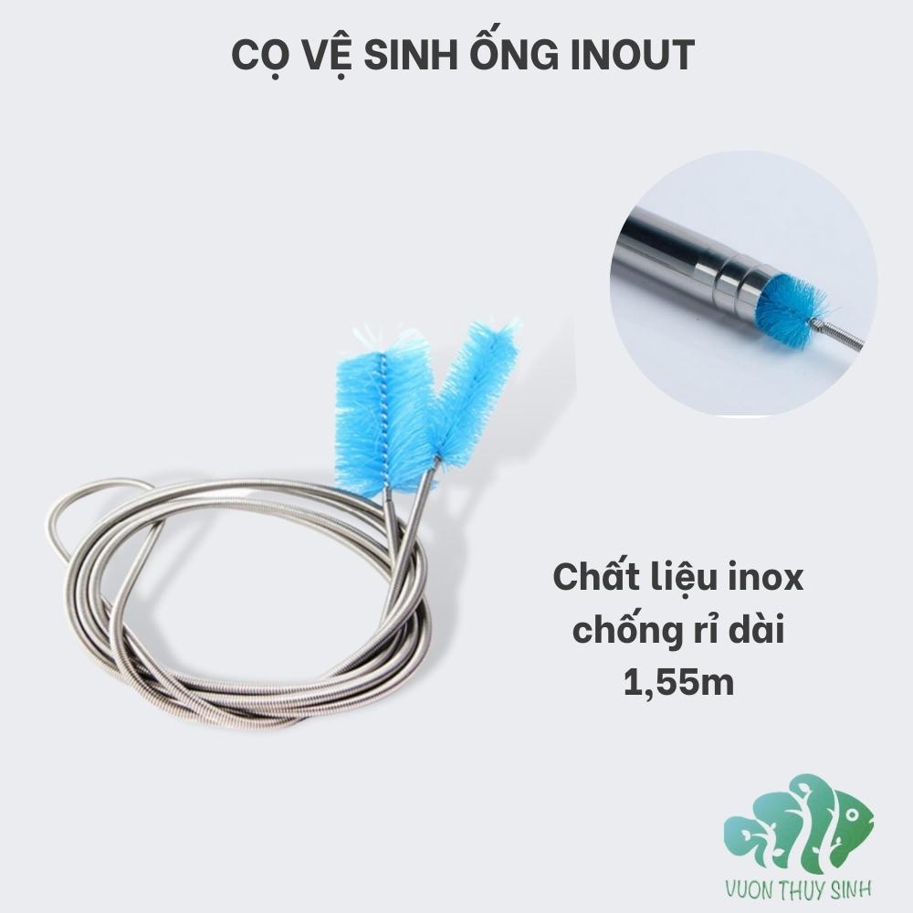 Dây Cọ Vệ Sinh Ống In Out Bể Cá Cảnh - Dây thông tắc ống in out Dài 155cm.
