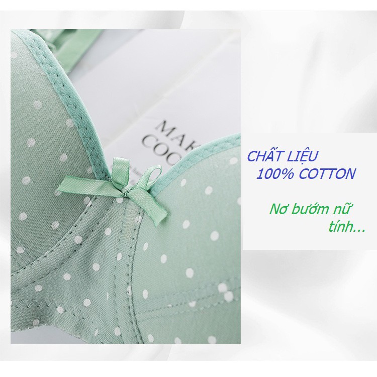 [Có Gọng, Cotton 100%] Áo Lót Bầu Và Cho Con Bú Nâng Ngực Chống Chảy sệ