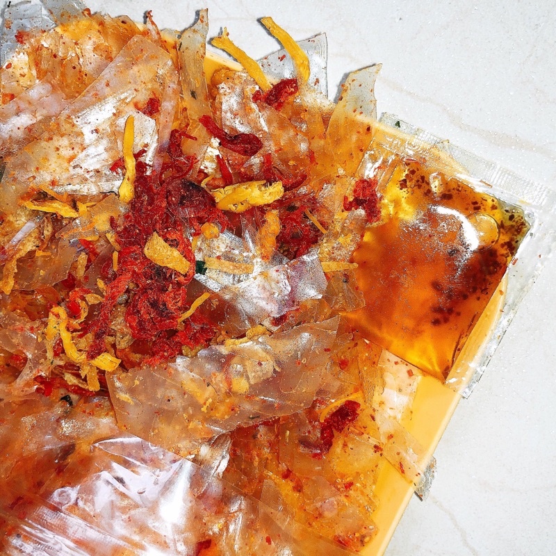 Bánh Tráng Thập Cẩm Sốt Chanh Dây Thơm Ngon Chua Ngọt Hấp Dẫn/Snack Cô Tấm