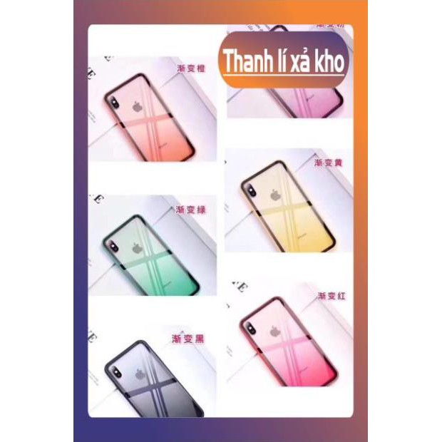 [K] [TỪ 6 ->XS MAX] ỐP MẶT KÍNH 2 MÀU CỰC ĐẸP, SANH CHẢNH ^^