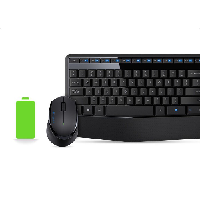 Combo Bàn Phím &amp; Chuột Không Dây Logitech MK345 - Hàng Chính Hãng