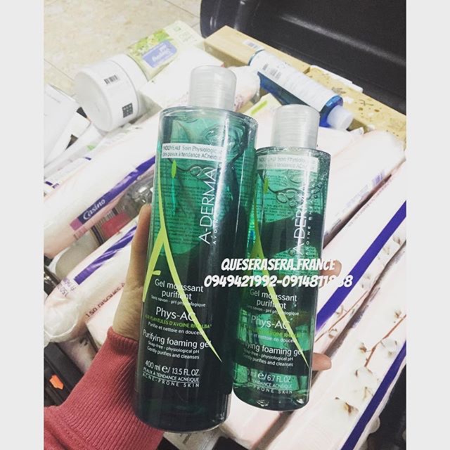 Sữa rửa mặt aderma dạng gel | BigBuy360 - bigbuy360.vn