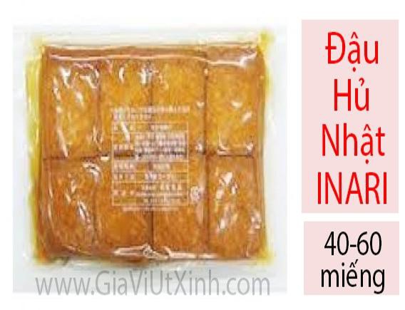 ĐẬU HỦ KHO NHẬT BẢN 40-60 MIẾNG - JAPAN INARI SUSHI