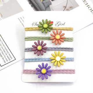 Chun buộc tóc 🎁FREE_SHIP🎁chun buộc tóc hình hoa hoạ tiết cực xinh nhiều màu Xuka Shop