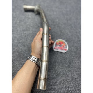 Cổ Pô Inox Cho Wave Alpha 100 - 110, S110, Rsx, Blade 110 Siêu Sáng ...