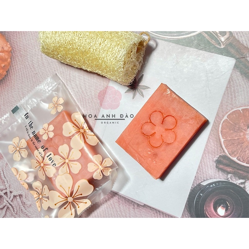 [SOAP HOA HỒNG] Xà bông hoa hồng thương hiệu Hoa Anh Đào