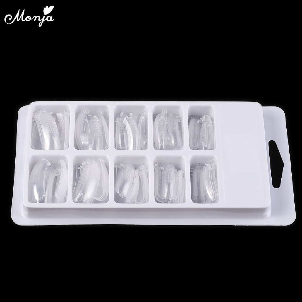 Set 20/100 Khuôn Làm Móng Chuyên Dụng Monja