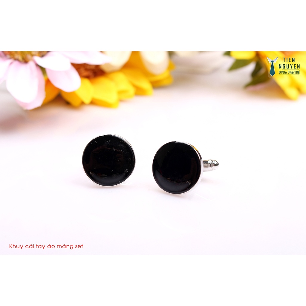 KHUY MĂNG SÉT CAO CẤP - Cufflinks trơn