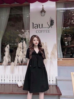 Váy bầu công sở dáng xinh