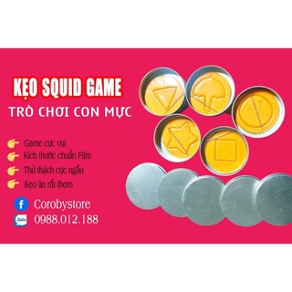 Squid game trò chơi con mực Tách kẹo đường