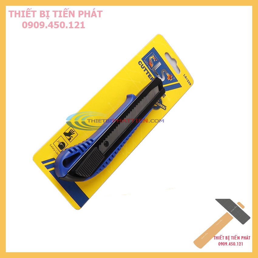 Dao Rọc giấy LS-229 Cutter Knife Loại Lớn (Chính Hãng)
