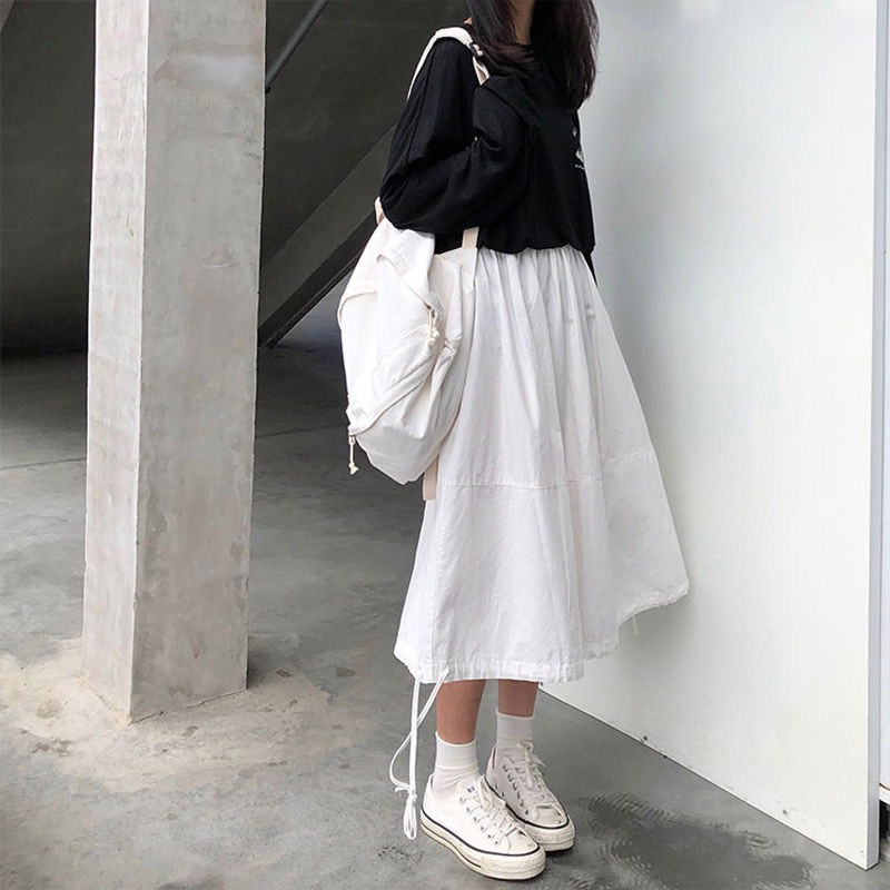 Chân váy nữ dáng dài phong cách Vintage _ Hàng có sẵn | BigBuy360 - bigbuy360.vn