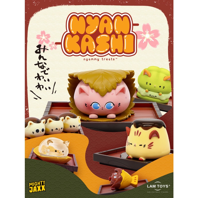 Đồ chơi mô hình mèo MIGHTY JAXX Nyan Kashi độc đáo