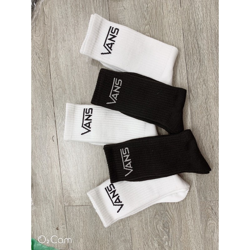 Tất vans cao cổ nam nữ unisex ,cao qua bắp chân &lt;freesize cho nam và nữ,êm chân thoáng khí &gt;