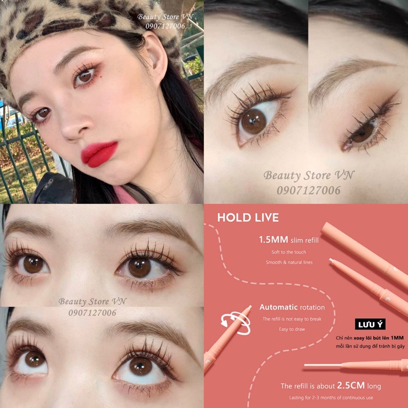 Chì Kẻ Mắt 1.5mm Chống Lem Chống Dầu Siêu Mảnh | BigBuy360 - bigbuy360.vn