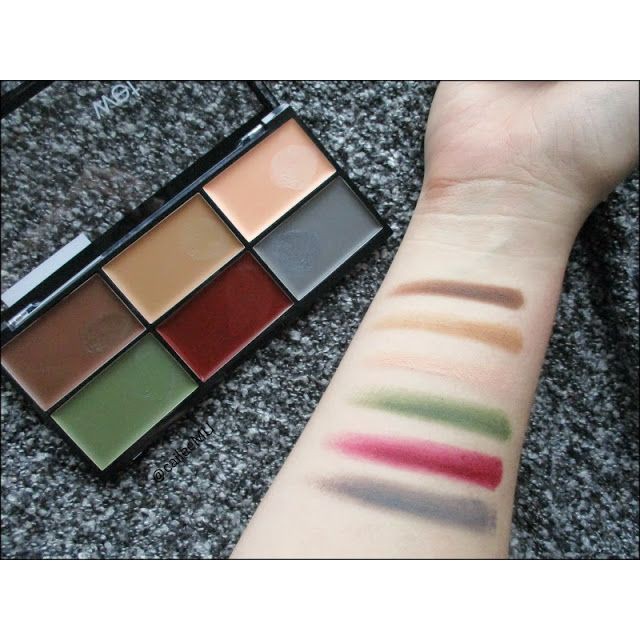 BẢNG MÀU HÓA TRANG 6 Ô WET N WILD PAINT PALETTE CHÍNH HÃNG