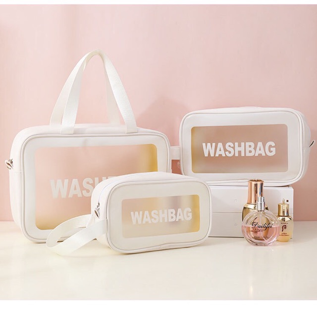 Combo 3 túi Zanmoo washbag túi đựng cơm, túi bút, túi đựng mỹ phẩm