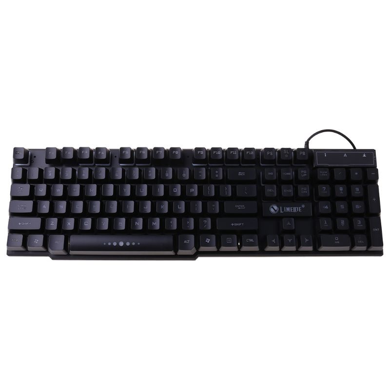 Bộ Bàn Phím Cơ Và Chuột GTX300 Màu Đen RGB Cảm Biến Chuyển Động