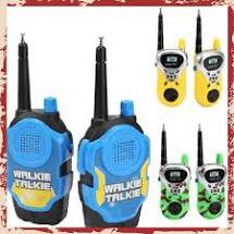 Bộ đàm liên lạc cho bé - bộ 2 cái - mẫu ngẫu nhiên
