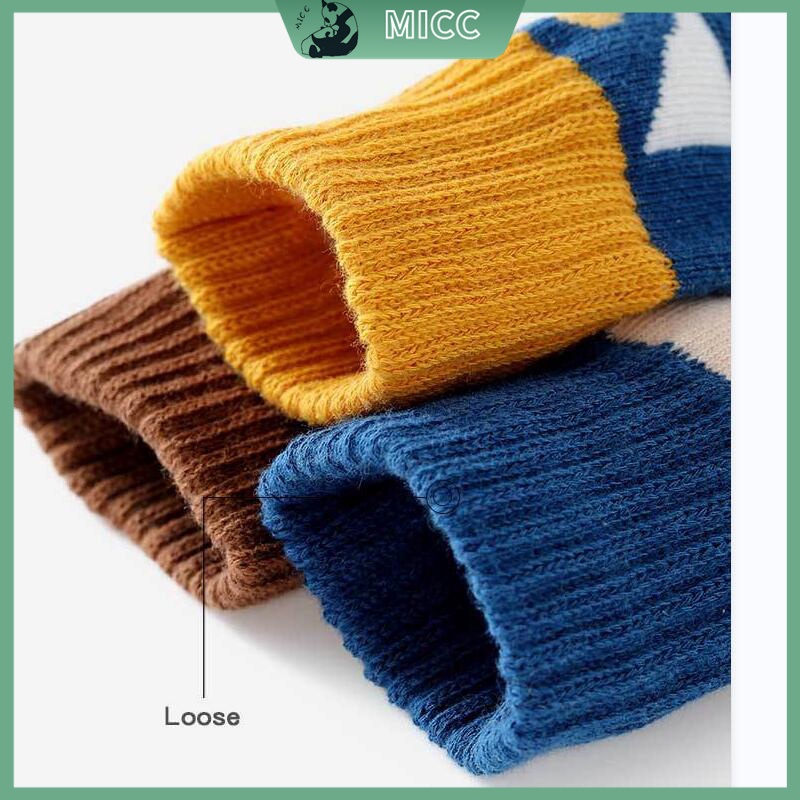 Set 5 Đôi Tất Cotton Dễ Thương Cho Bé 1-12 Tuổi