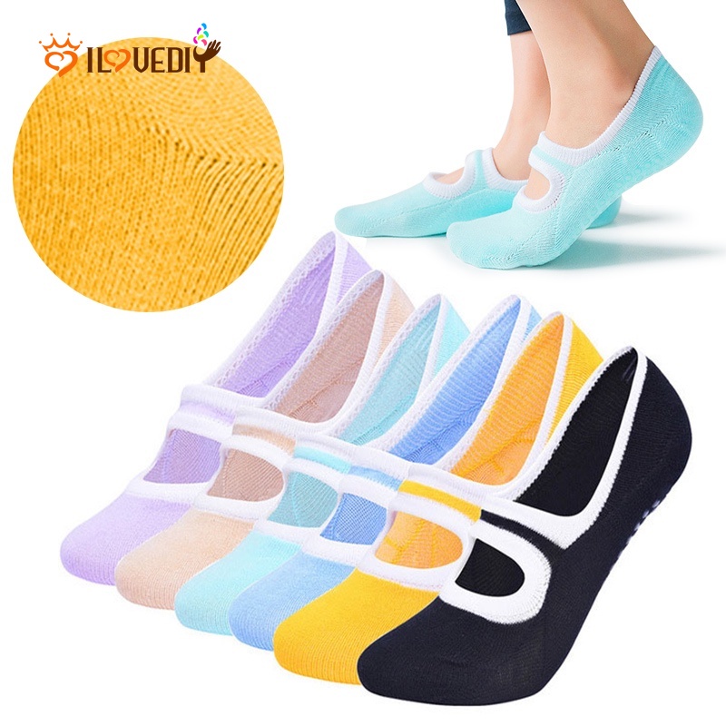 Vớ tập yoga chống trượt hở lưng thoáng khí cho nữ