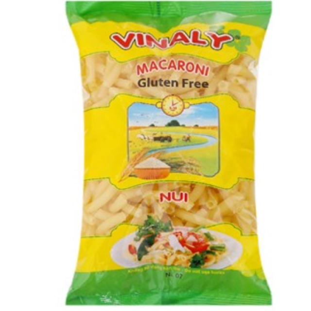 Nui ống vàng Vinaly gói 400g