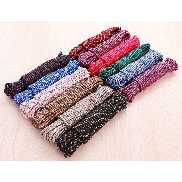 Cuộn Dây Phơi Đồ, Quần Áo Vải Bện Siêu Chắc DÀI 10 MÉT - Dây Buộc Màn- Phukientuiloc