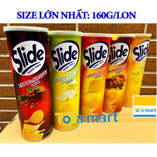 Khoai tây chiên SLIDE POTATO lớn 160g.