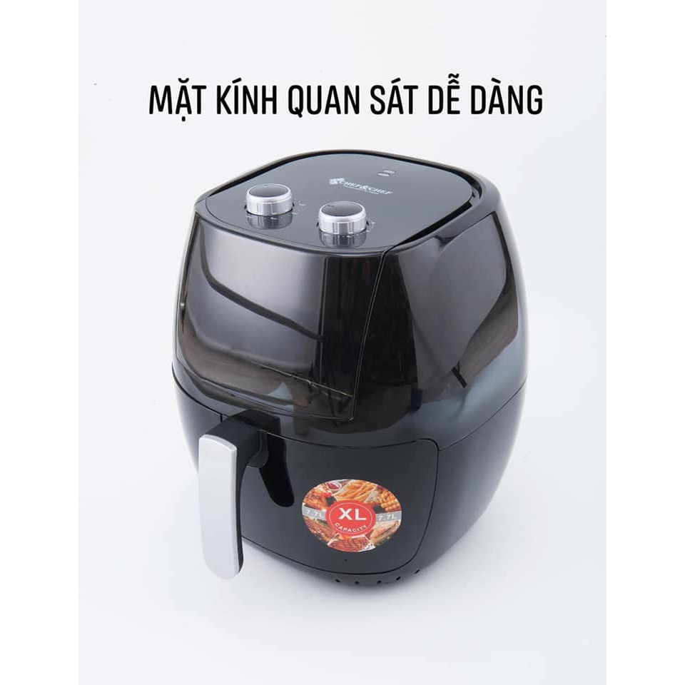 NỒI CHIÊN KHÔNG DẦU CHEF&amp;CHEF 6,5L YJ - 702 [BẢO HÀNH 12 THÁNG]