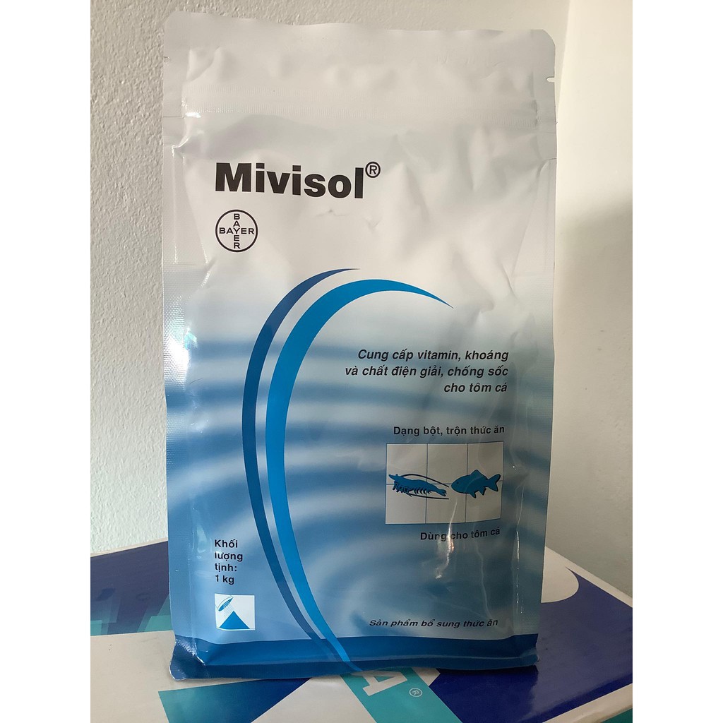 [Giá Rẻ] Vitamin, khoáng, điện giải cho cá - mivisol- bayer gói chiết lẻ từ xô 5 kg
