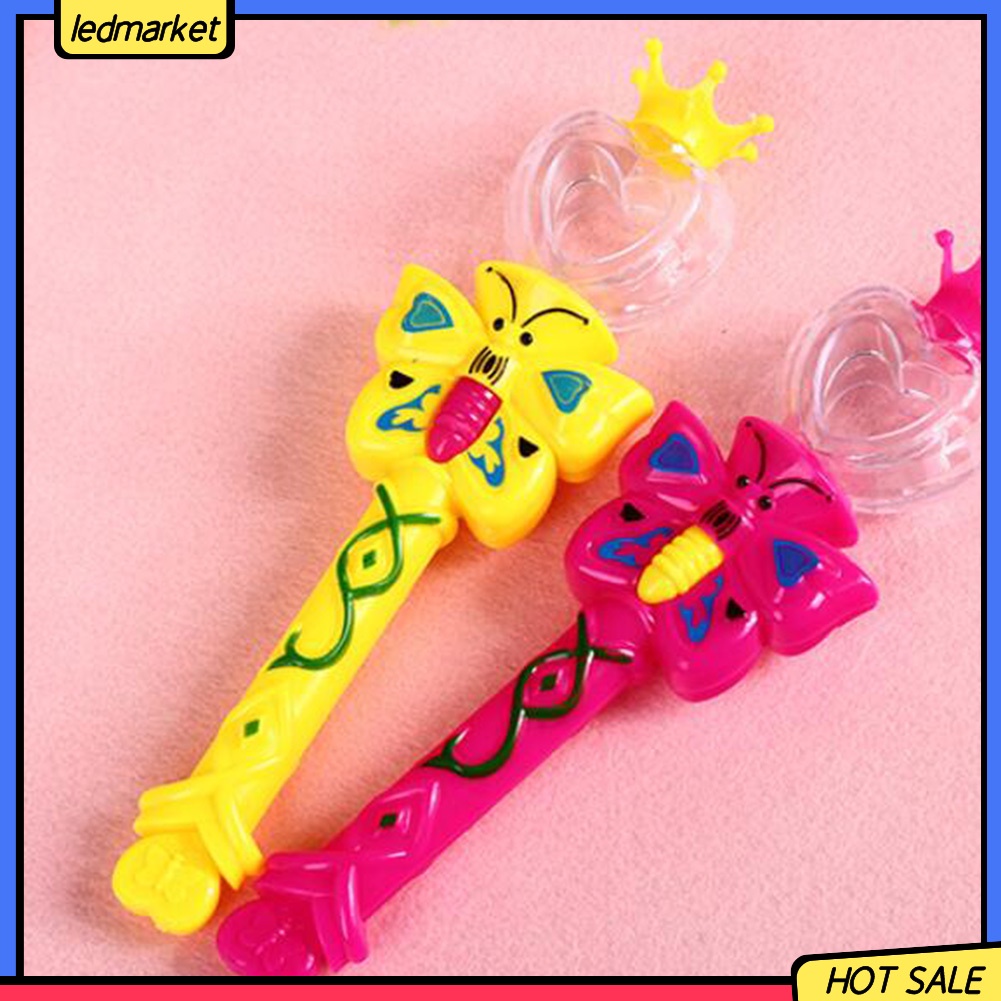 Đồ chơi gậy phép thuật có đèn led kiểu dáng hoạt hình dễ thương cho trẻ em