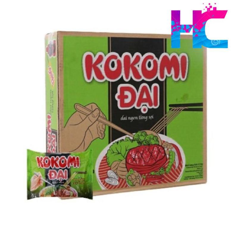 Thùng mì tôm kokomi đại 75g bò hầm rau thơm