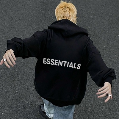 Áo hoodie nữ form rộng dày giá rẻ cute có mũ kéo khoá Mianhee4teen áo khoác nỉ hoodie ESSENTIALS freesize 40-70kg KNK05 | BigBuy360 - bigbuy360.vn