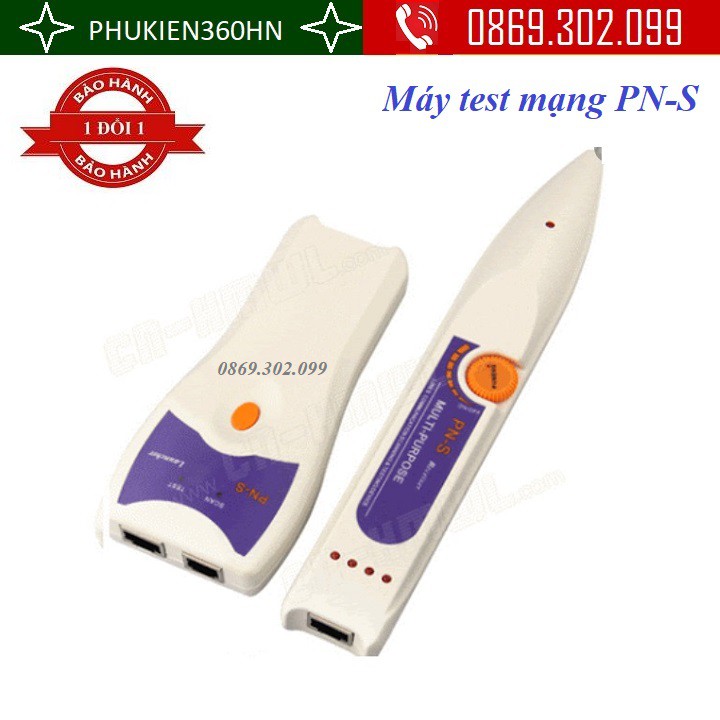 [Mã 155ELSALE giảm 7% đơn 300K] Máy test mạng, dò dây trong tường PN-S