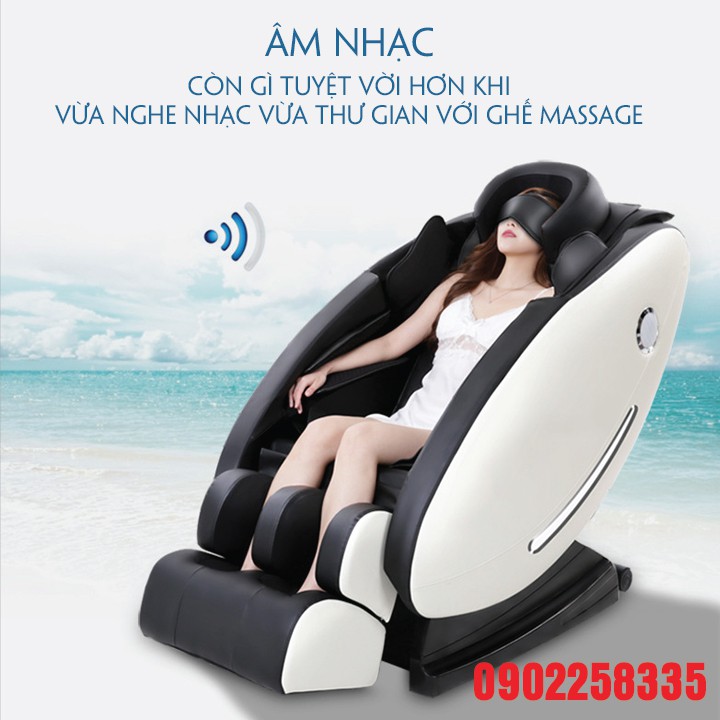 Ghế massage toàn thân, Ghế Massage cao cấp đa năng hiện đại hoạt động hiệu quả và thông minh với nâng cấp 15 chế độ
