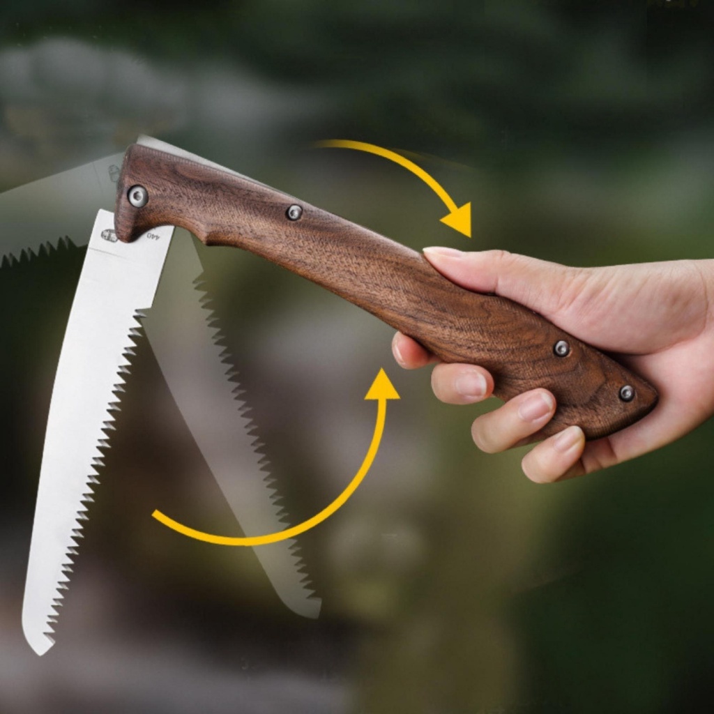 Cưa Cầm Tay Gấp Gọn Hx outdoors LY-016 Cưa bỏ túi sinh tồn