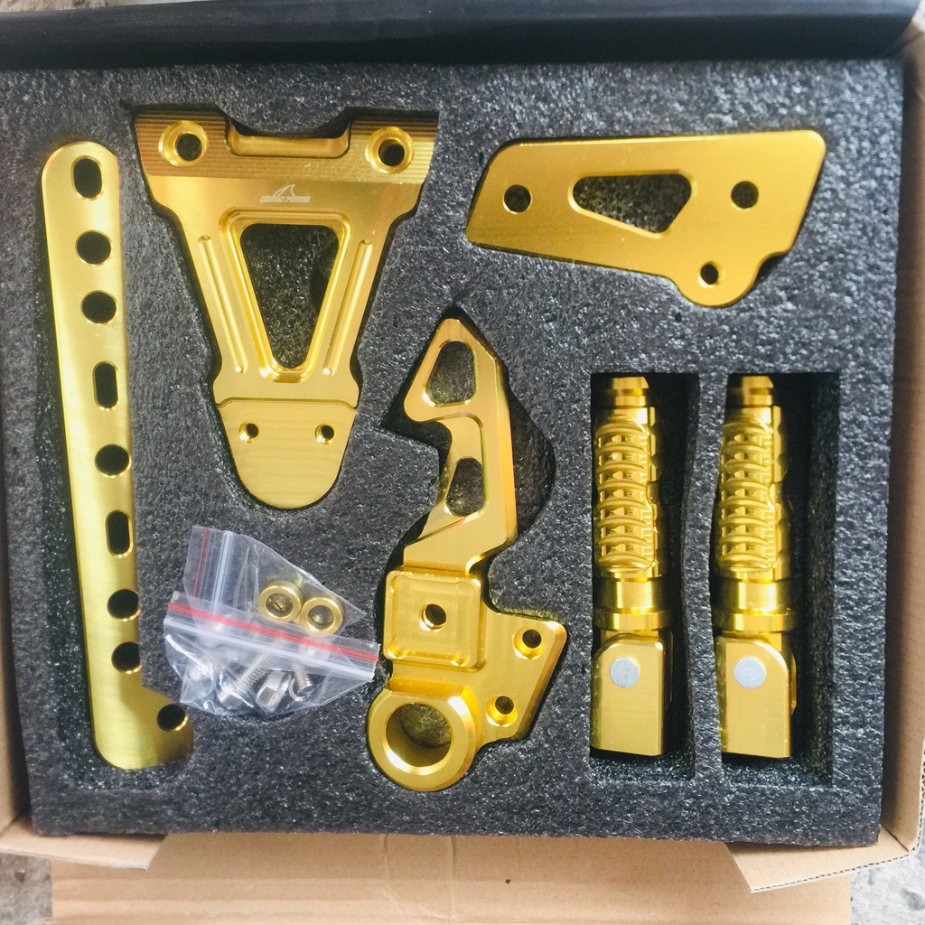 Gác Chân Biker Exciter 150 - Ex150 Nhôm CNC Cao Cấp
