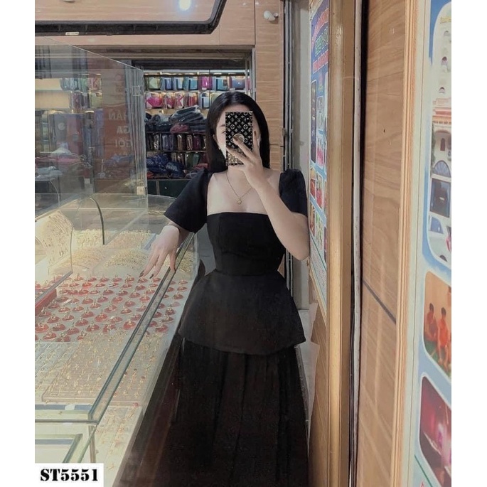 N.T BIGSIZE áo cổ vuông tapta