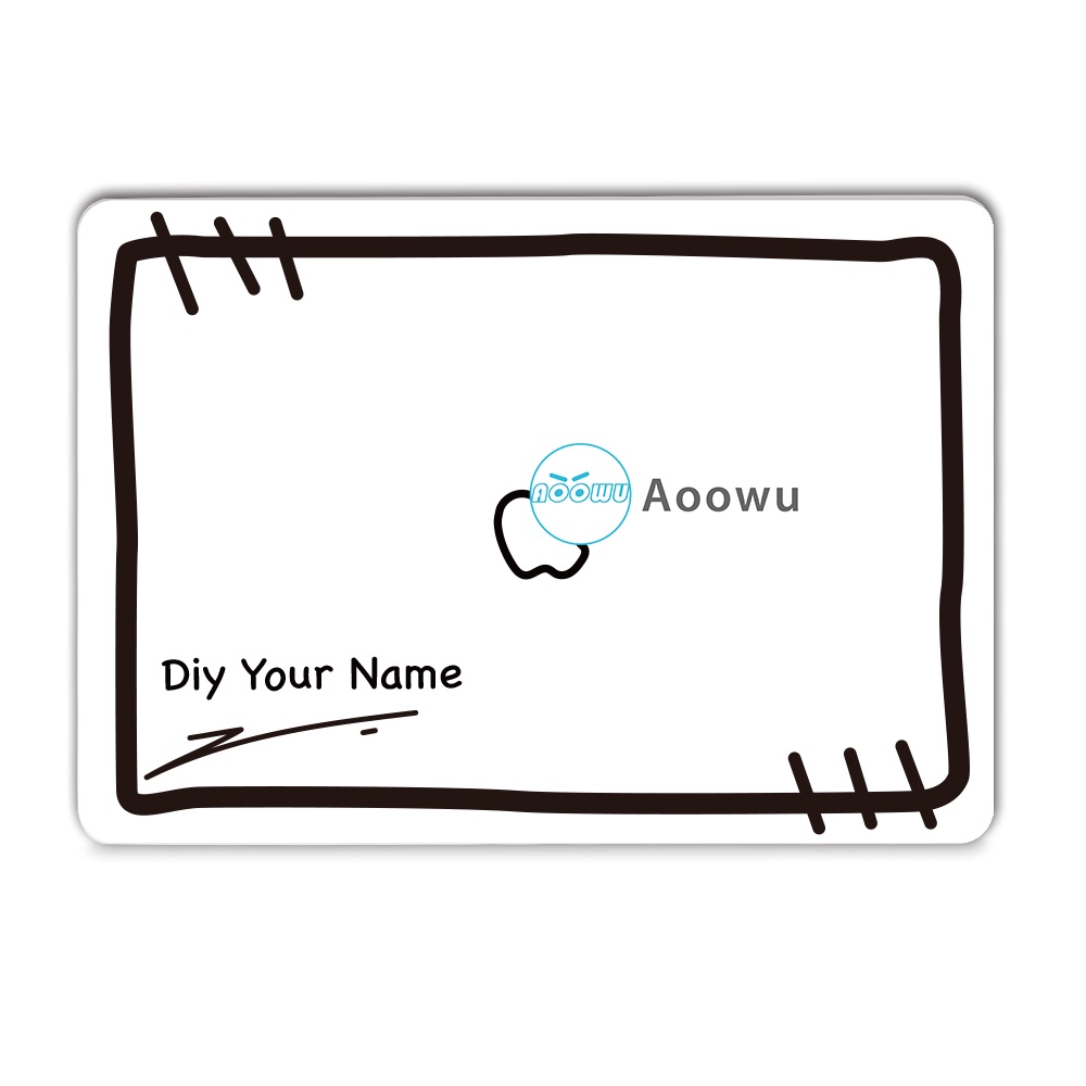 Vỏ máy tính xách tay DIY cho 2022 MacBook M1 Air 13 A2337 A2179 Pro 13 inch A2338 Pro 14 15 16 inch A2442 A2485 Retina 13 với Nắp bàn phím + Phích cắm bụi