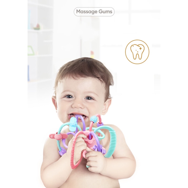 Quả Bóng Mềm Gặm Nướu Cho Bé Cao Cấp