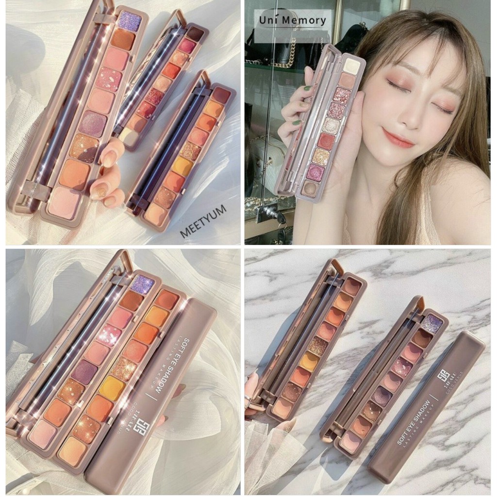 Bảng mắt dài 9 ô đủ màu KB F302