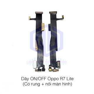 DÂY CÁP NÚT NGUỒN + RUNG + NỐI MÀN HÌNH OPPO R7 LITE ZIN