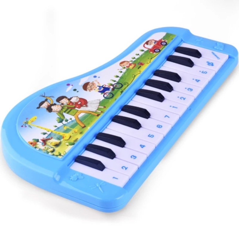 Đồ chơi Đàn Piano Chạy Pin Phát Nhạc Vui Nhộn, Đàn pin Piano Cho Bé