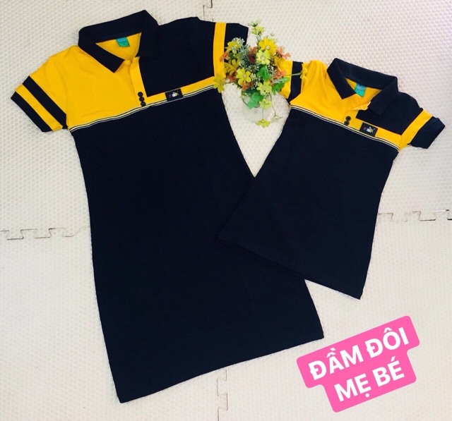 Váy áo gia đình cao cấp cotton 100% hàn quốc đủ size 8-95ky