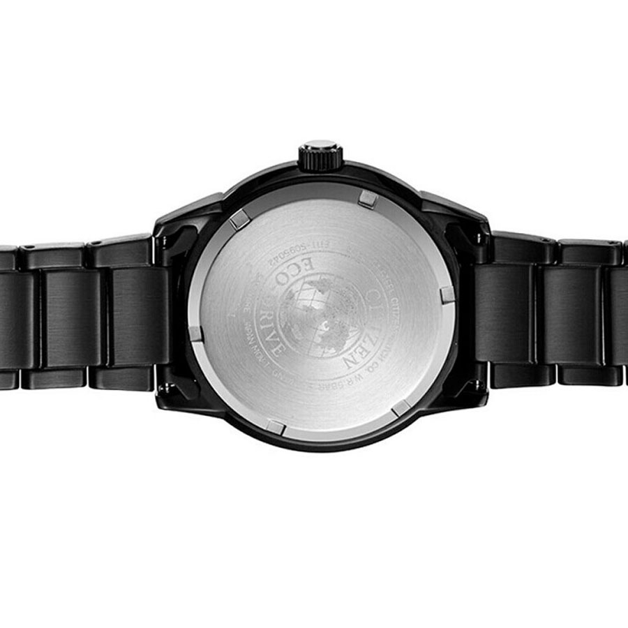 Đồng Hồ Nam Citizen Dây Thép Không Gỉ BM7325-83E - Mặt Đen