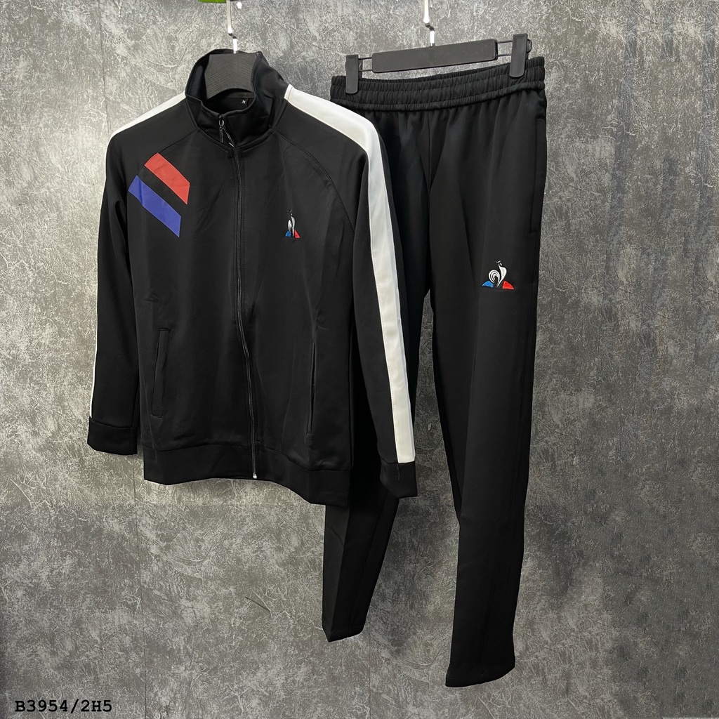 Bộ thu đông nam, bộ đồ nỉ kéo khoá Lecoq Sportif mẫu mới nhất mã 25TH8