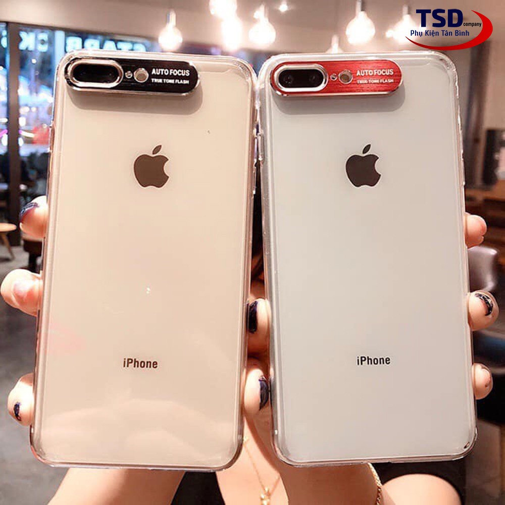 Ốp Lưng iPhone Viền Nhôm Bảo Vệ Camera Siêu Đẹp