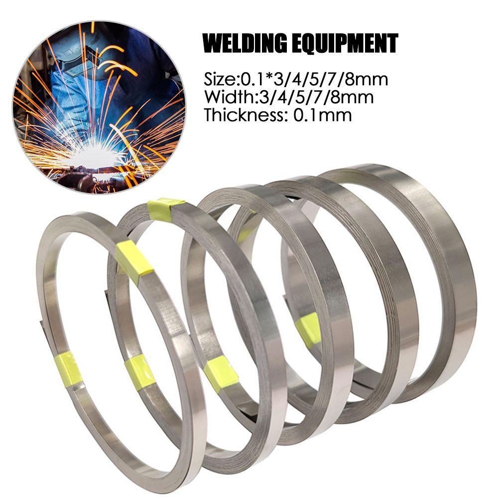 Cuộn Băng Keo Niken JANE JANE JANE Dành Cho Thợ Hàn Tương Thích Với Máy Hàn|Mũi Hàn 0.1 * 3 / 4 / 5 / 7 / 8mm Chuyên Dụng Cao Cấp