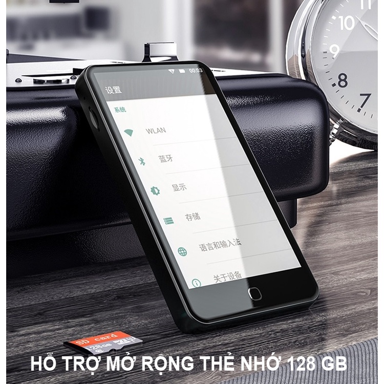 (Hỗ trợ Tiếng Việt) Máy Nghe Nhạc Android MP4 Màn Hình Cảm Ứng 4.5 Inch Bluetooth WiFi Ruizu H5 Bộ Nhớ Trong 16GB