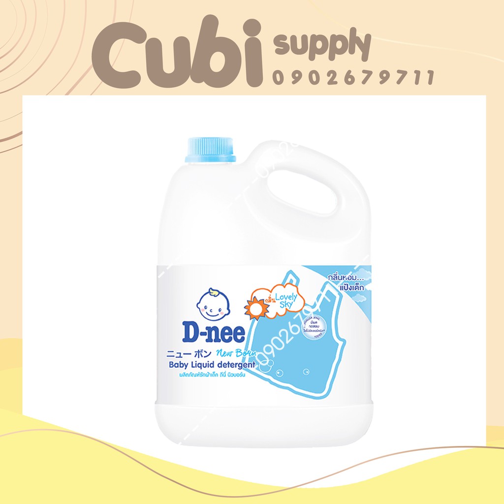 Nước Giặt Xả Dnee 3000ML Thái Lan - Màu Xanh Biển